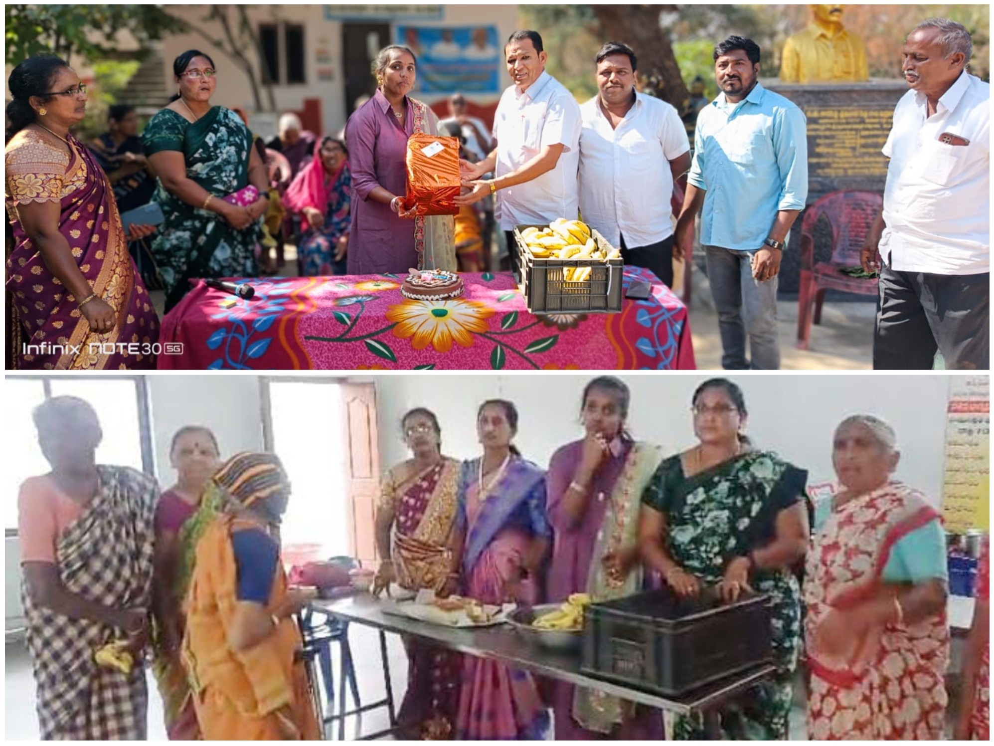 దయానంద సేవాశ్రమంలో పండ్ల పంపిణీ