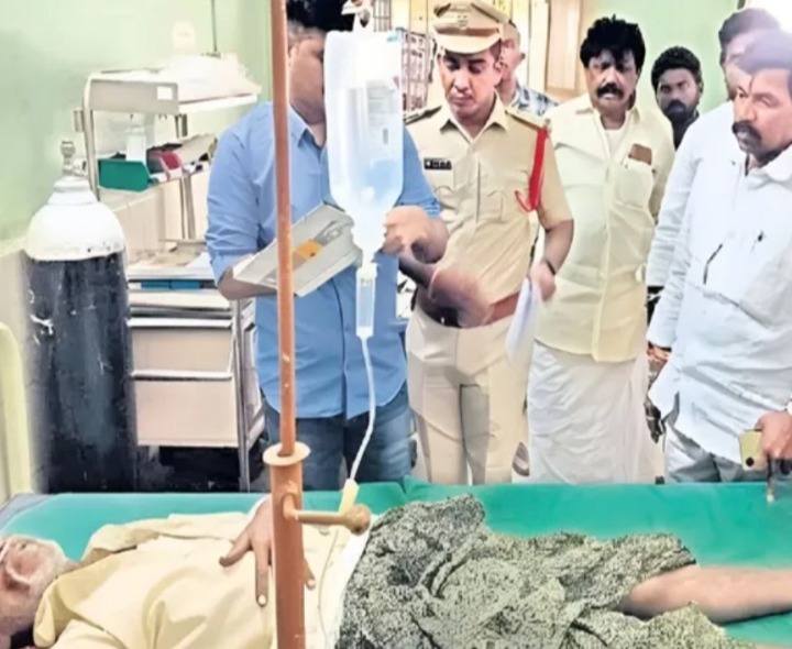 హాలహర్విలో YCP కార్యకర్తలపై దాడి