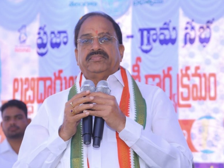 నేడు రఘునాథపాలెంలో మంత్రి తుమ్మల పర్యటన