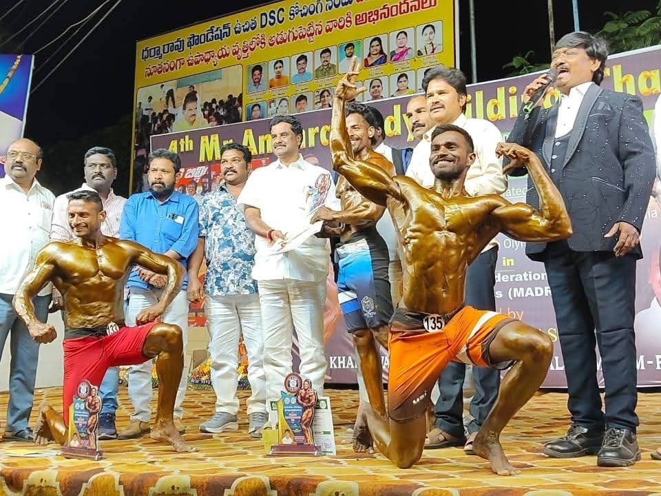 పాలకొల్లులో రాష్ట్ర స్థాయి బాడీ బిల్డింగ్ పోటీలు