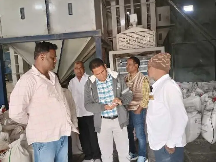 రైస్ మిల్లులో విజిలెన్స్ దాడులు