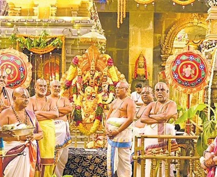 యాదగిరిగుట్టలో కొనసాగుతున్న బ్రహ్మోత్సవాలు