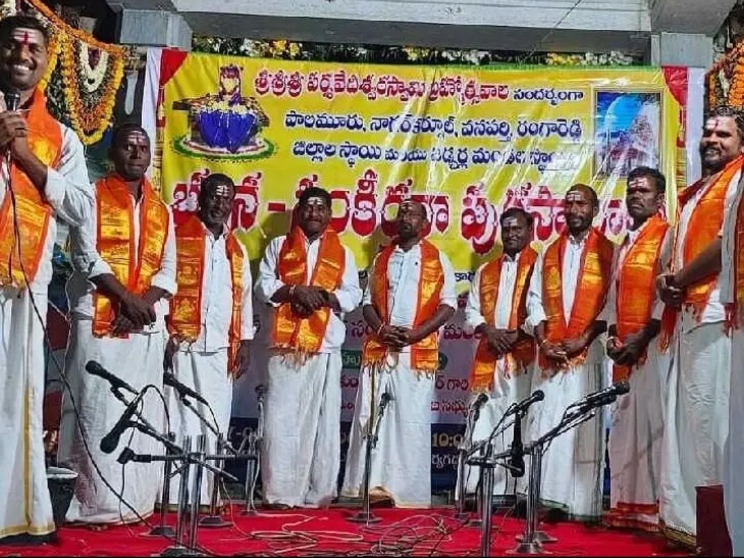 జిల్లాస్థాయి భజన పోటీలో మిడ్జిల్‌కు రెండో బహుమతి