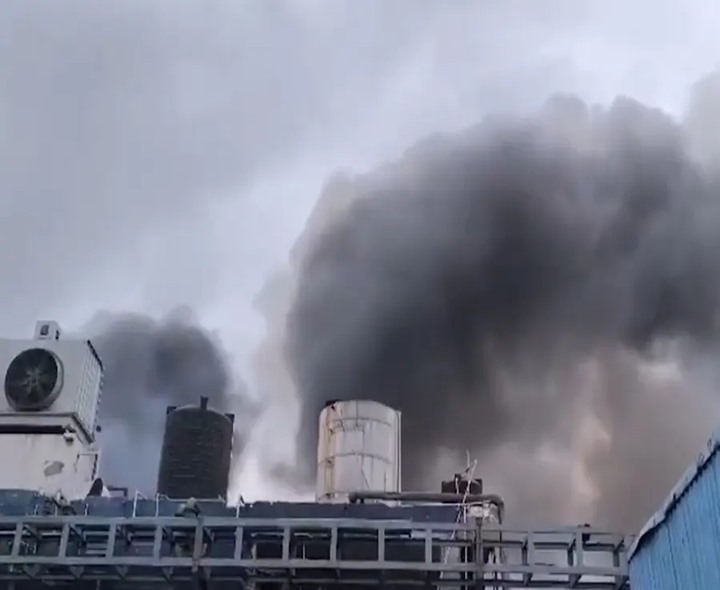 రసాయన పరిశ్రమలో అగ్నిప్రమాదం