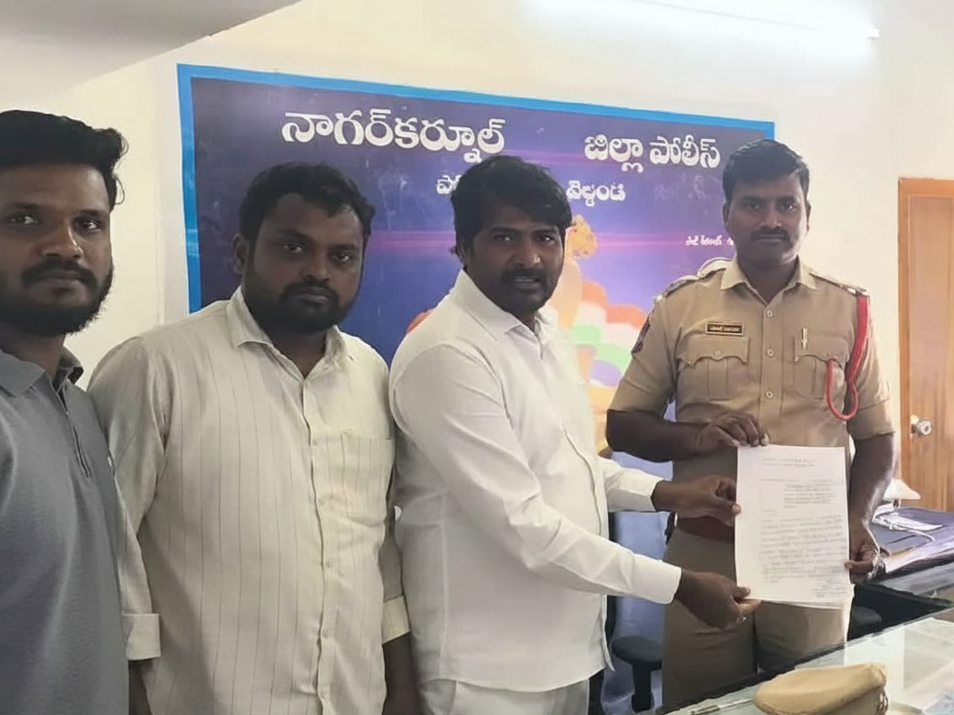 బీఆర్ఎస్ నాయకులపై ఫిర్యాదు