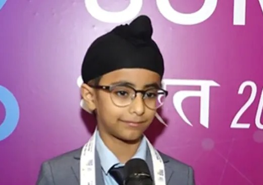 ఏఐ సదస్సులో 8 ఏళ్ల బుడతడు!