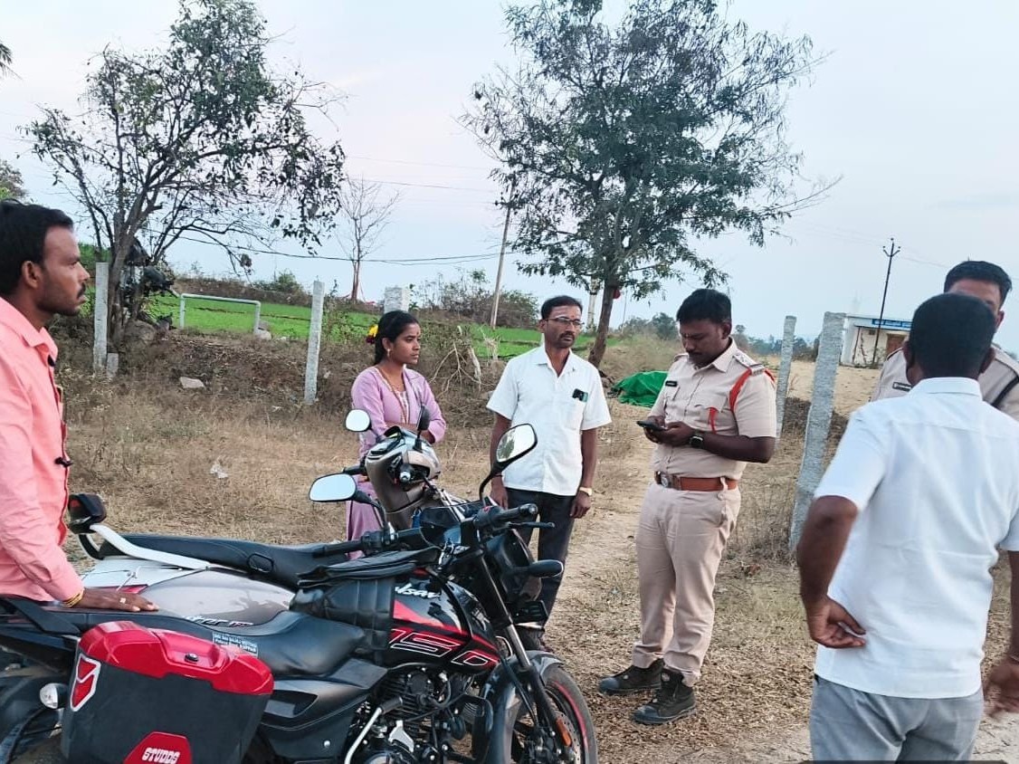 జిల్లాలో పోలీసుల వాహనాల తనిఖీలు