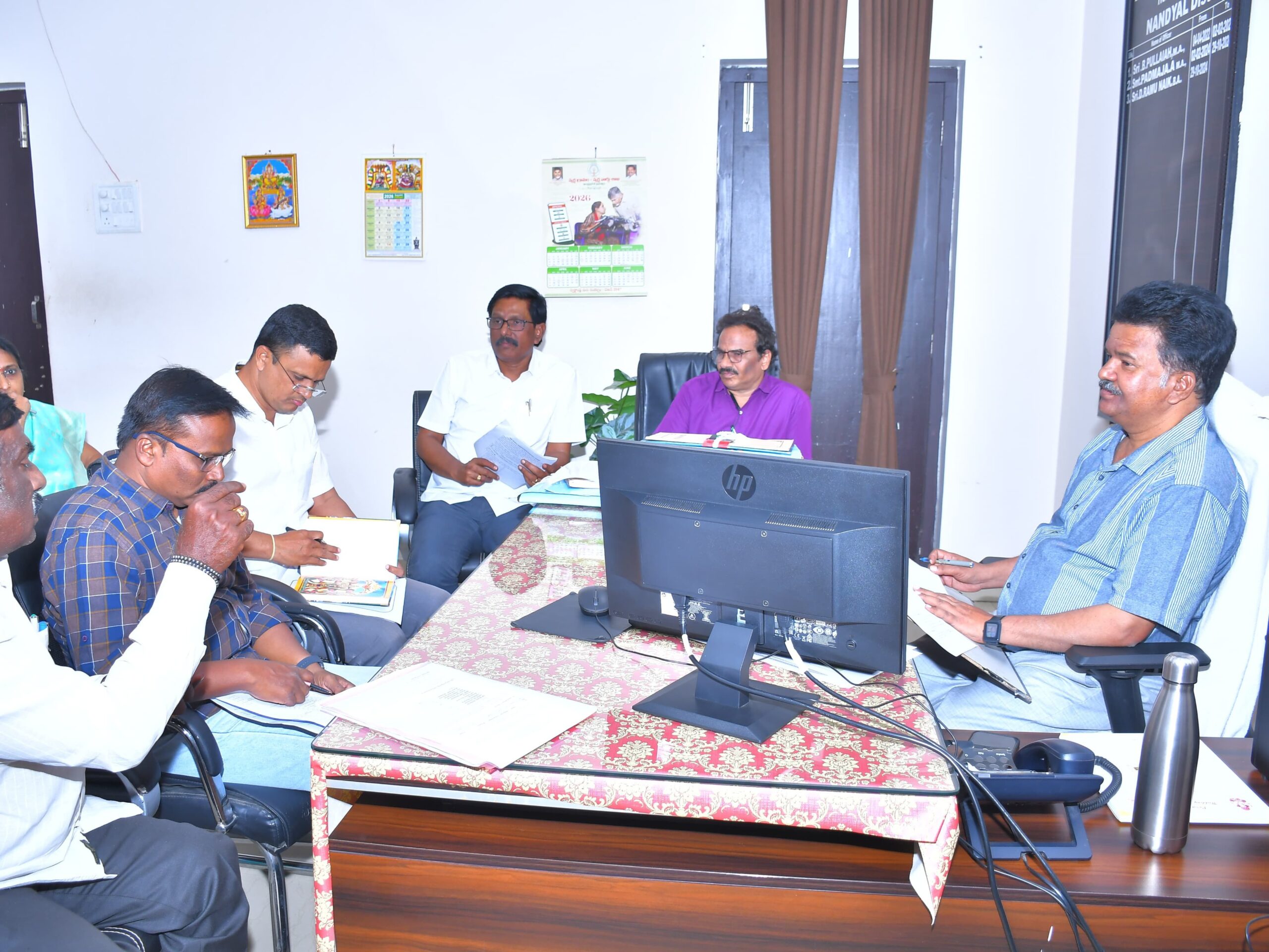 పదవ తరగతి పరీక్షలను పకడ్బందీగా నిర్వహించాలి: DRO