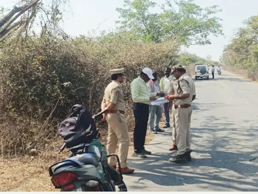 చెట్లను తనిఖీ చేసిన కామారెడ్డి డివిజన్ ఆఫీసర్