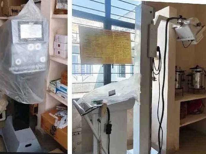 టెక్నీషియన్‌లు లేక మూలన పడ్డ స్కానింగ్, X రే యంత్రాలు