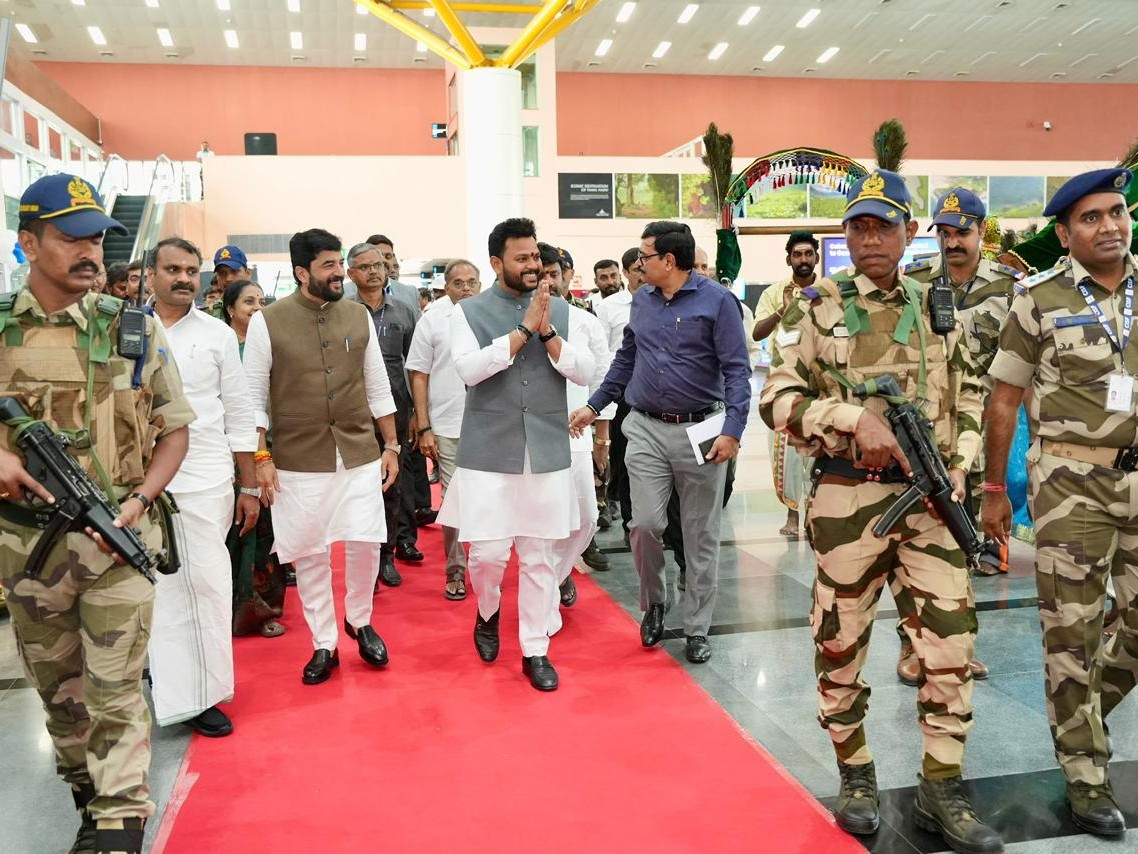 తిరుపతి విమానాశ్రయ పురోగతి, అభివృద్ధి పనుల్ని సమీక్షించిన కేంద్ర మంత్రి