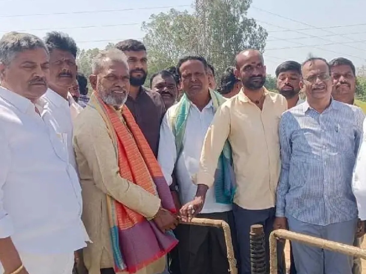 కొండపోచమ్మ కెనాల్ నుంచి హల్దీ వాగులోకి సాగునీరు విడుదల