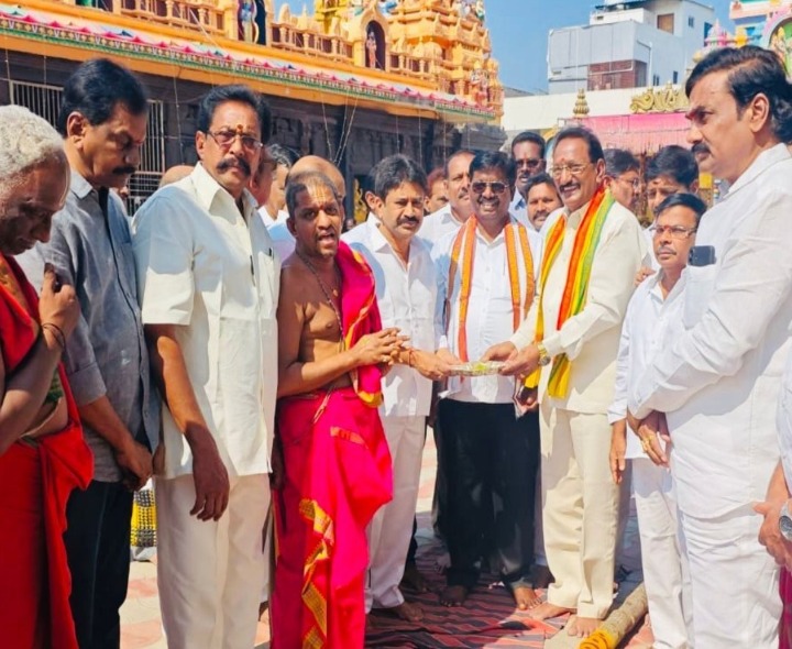 వేంకటేశ్వర స్వామి కళ్యాణానికి అంకురార్పణ