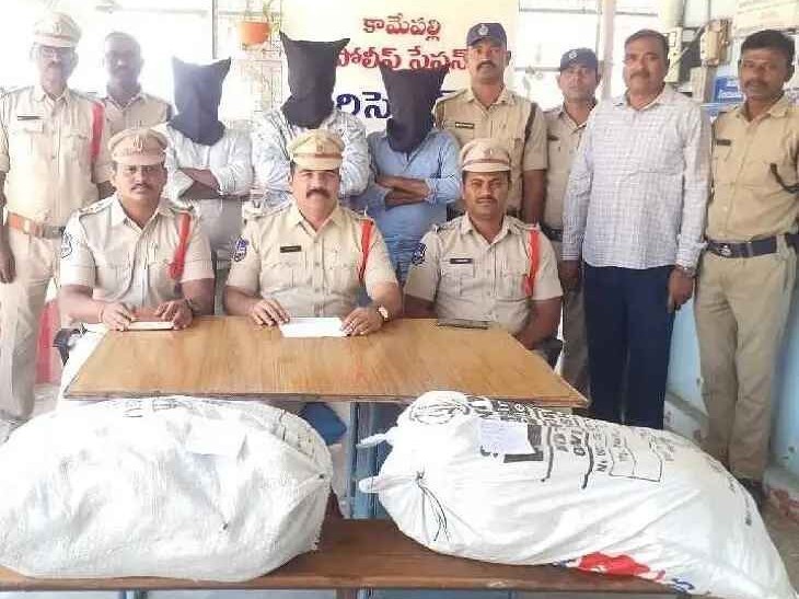 విద్యుత్ వైర్ల దొంగల ముఠా అరెస్ట్