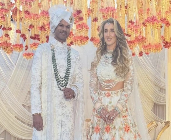 శిఖర్ ధావన్ పెళ్లి.. ఫొటోలు వైరల్
