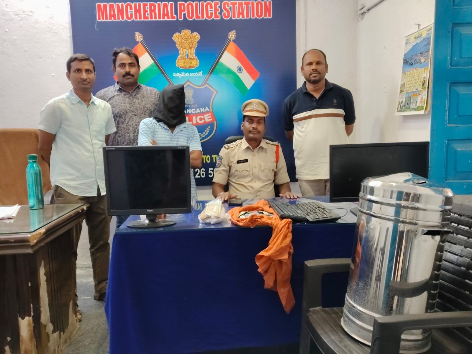 పెద్దమ్మ టెంపుల్‌లో జరిగిన చోరి కేసులో నిందితుడు అరెస్ట్