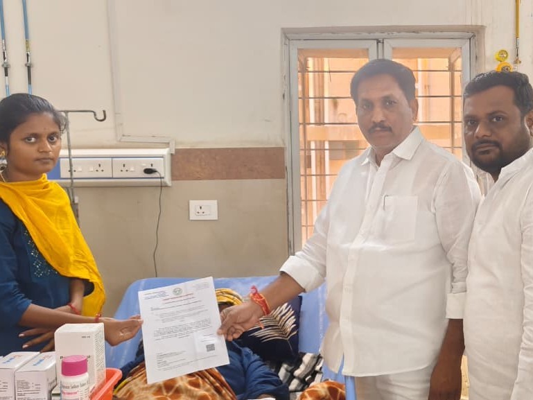‘బాధితుడికి మెరుగైన వైద్యం అందించాలి’