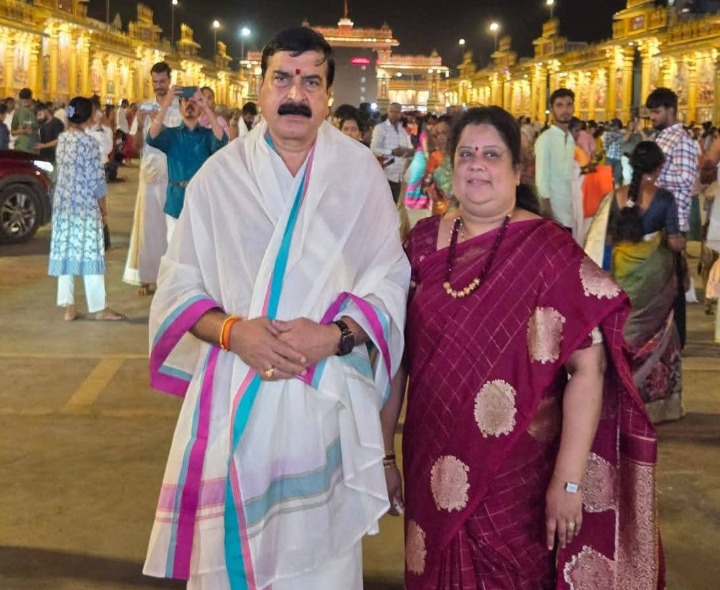 రాఘవేంద్ర స్వామిని దర్శించుకున్న ఎంపీ