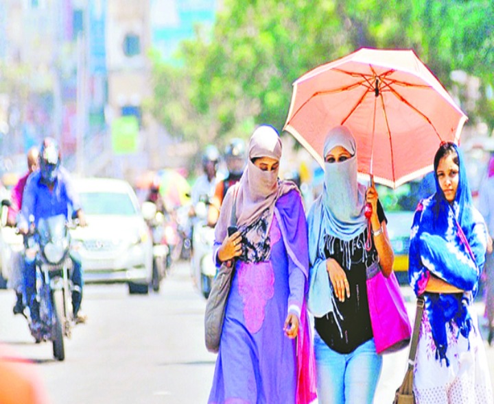 నగరంలో మండుతున్న ఎండలు