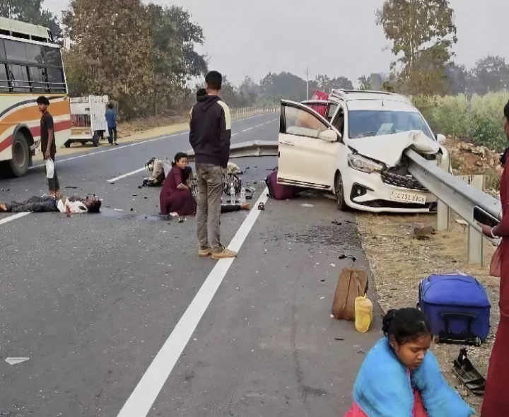 ఘోర రోడ్డు ప్రమాదం.. ఒకరు మృతి