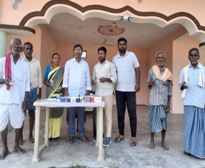 ​మండేపల్లిలో ఉచిత కంటి వైద్య శిబిరం