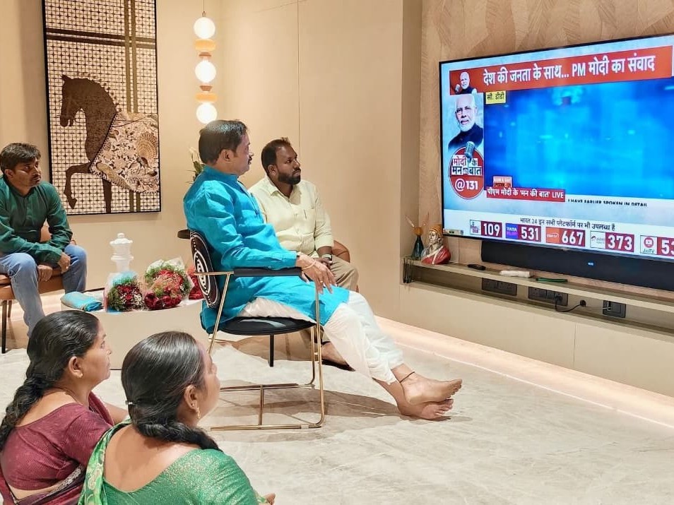 ‘దేశం అన్ని రంగాల్లో అభివృద్ధిలో దూసుకెళ్తుంది’