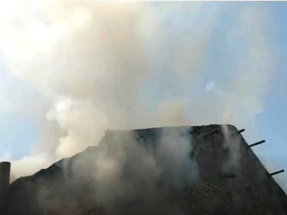 పొన్నలూరులో అగ్ని ప్రమాదం