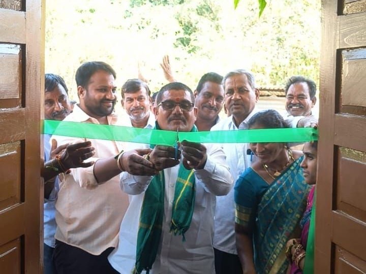 బూరుగుమళ్ళలో ఇందిరమ్మ ఇల్లు గృహప్రవేశం