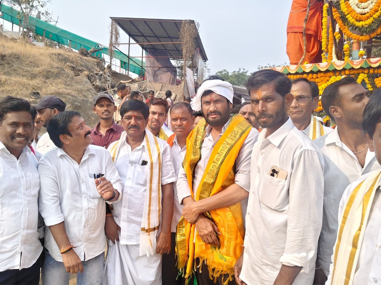 వెంకటేశ్వర స్వామి కళ్యాణంలో పాల్గొన్న బోథ్ ఎమ్మెల్యే