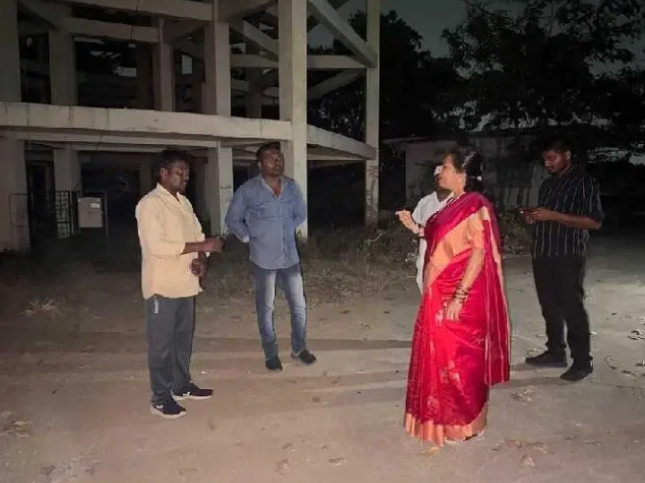 వాటర్ ట్యాంకును పరిశీలించిన.. నగర మేయర్.!