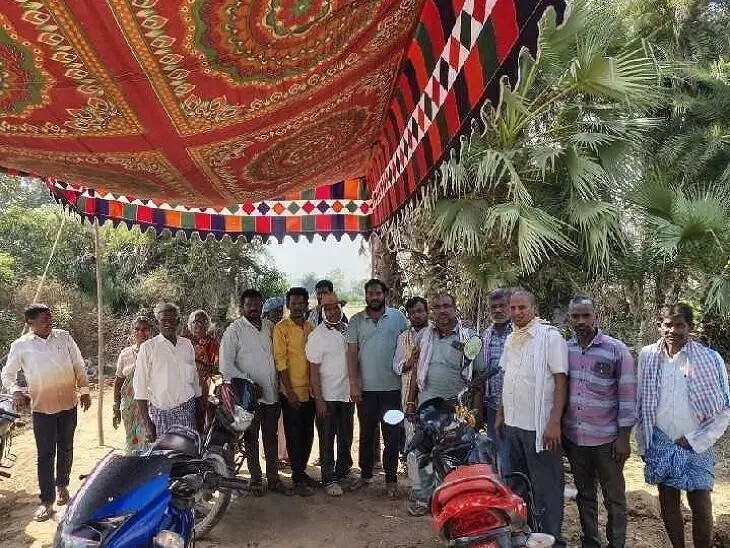 కొనసాగుతున్న గ్రీన్ ఫీల్డ్ హైవే నిర్వాసితుల ఆందోళన