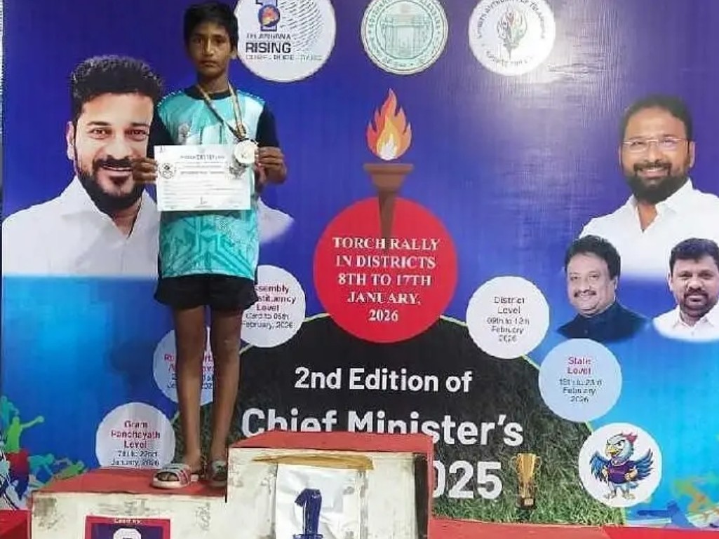 క్రీడల్లో ప్రతిభ చాటిన అచ్చంపేట బిడ్డ