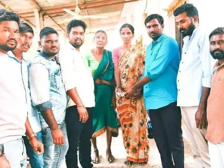 స్నేహితుడి కుటుంబానికి సాయం