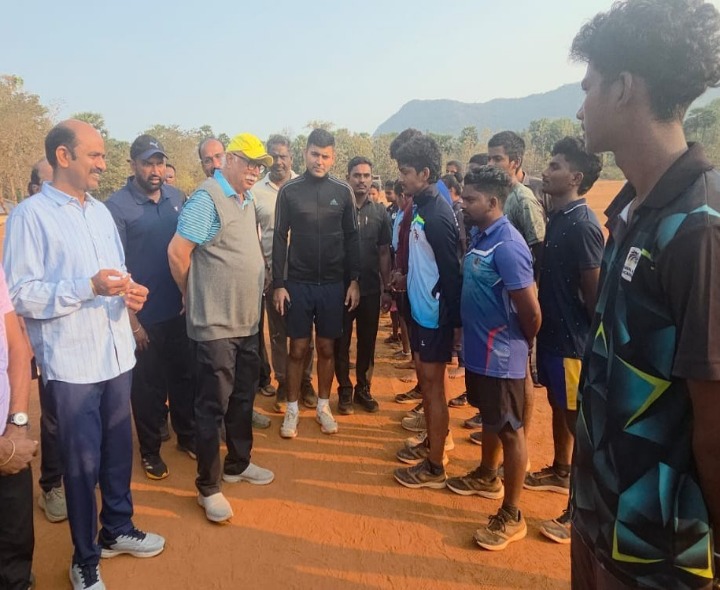 విజ్జిస్టేడియంను పరిశీలించిన గోవా గవర్నర్