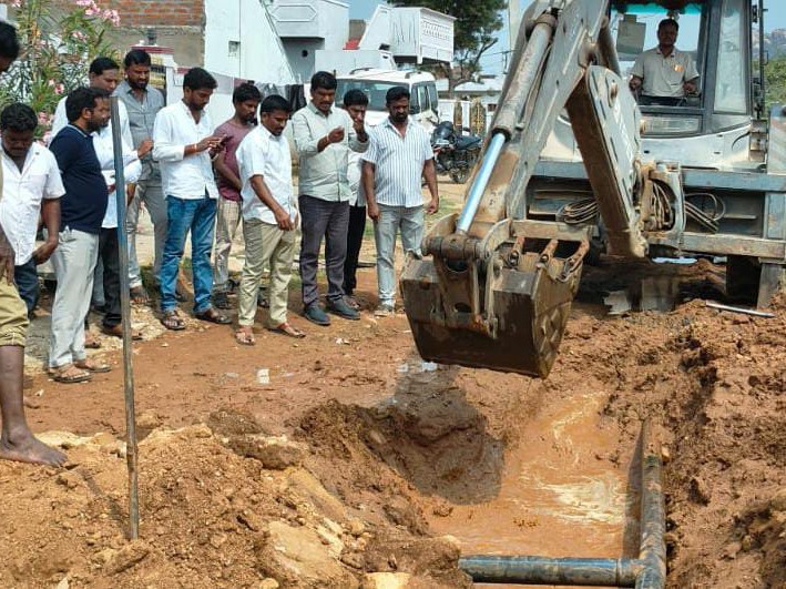 సమస్యలపై సమరం.. పనులు ప్రారంభం