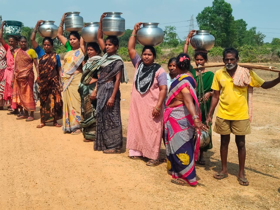 తమ్మయ్యపేటలో త్రాగునీటి కొరత