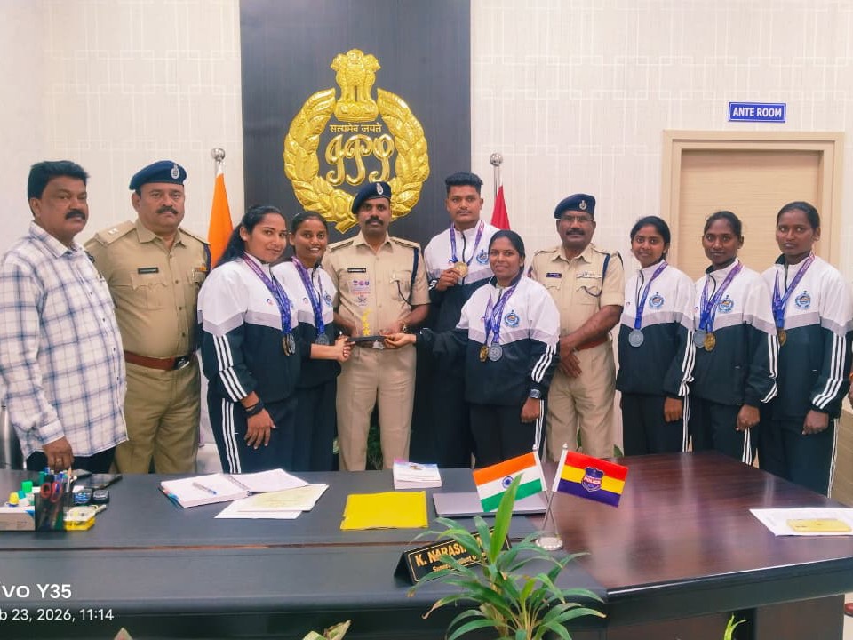 క్రీడల్లో సూర్యాపేట పోలీసుల సత్తా