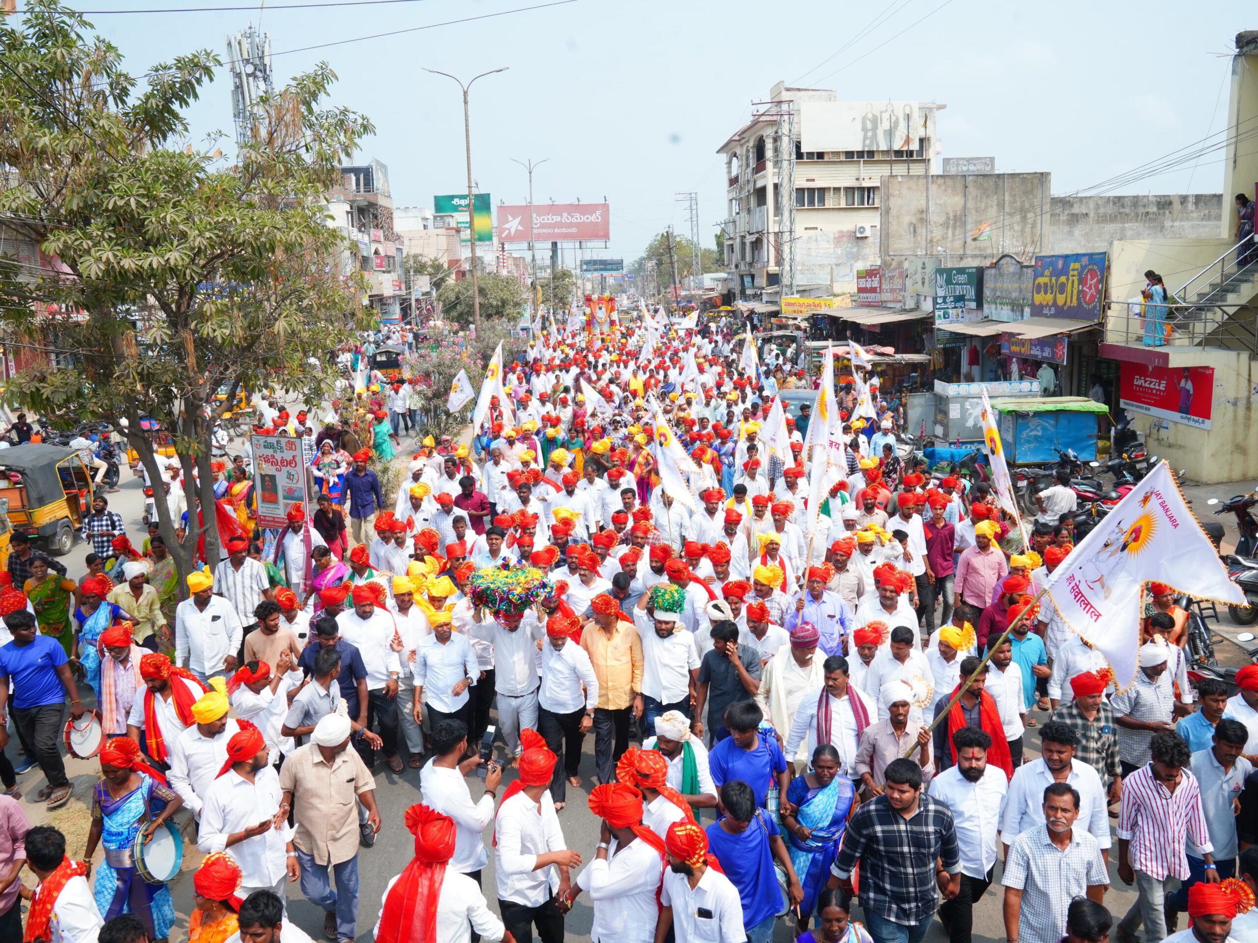 మిర్యాలగూడలో సంతు సేవాలాల్ జయంతి ఉత్సవాలు