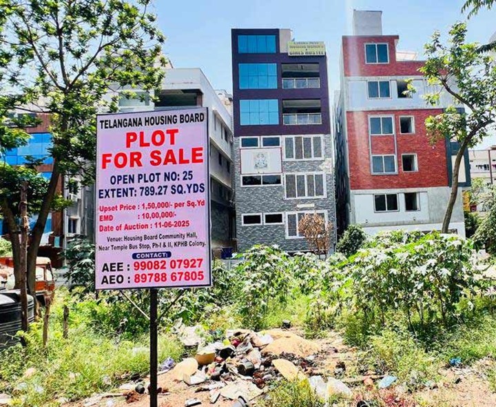 గచ్చిబౌలిలో చదరపు గజం రూ.1.76 లక్షలు