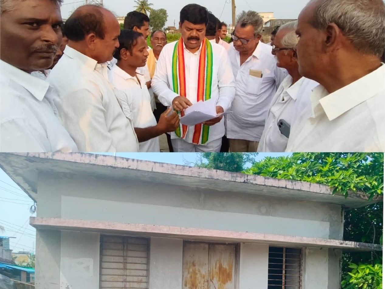 అసంపూర్తి భవనంపై ఎమ్మెల్యే స్పందన