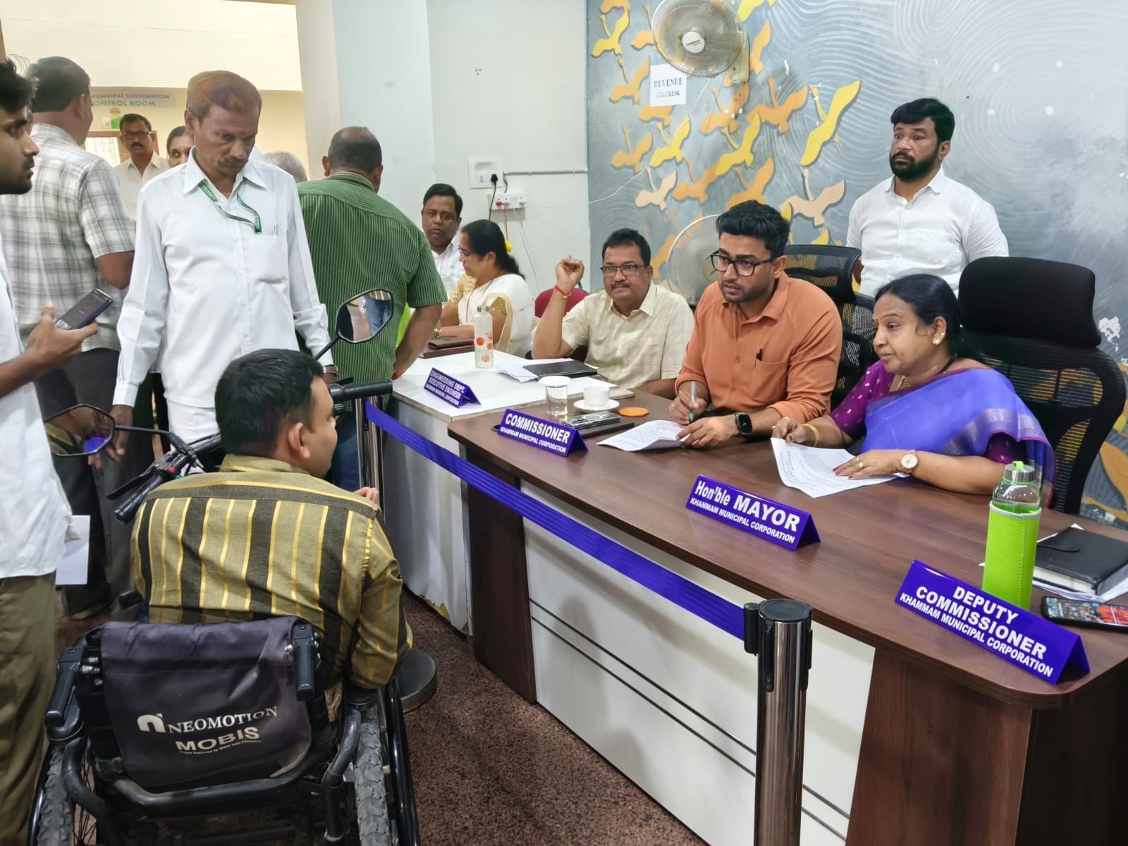 ఖమ్మం కార్పొరేషన్‌లో ప్రజావాణి కార్యక్రమం