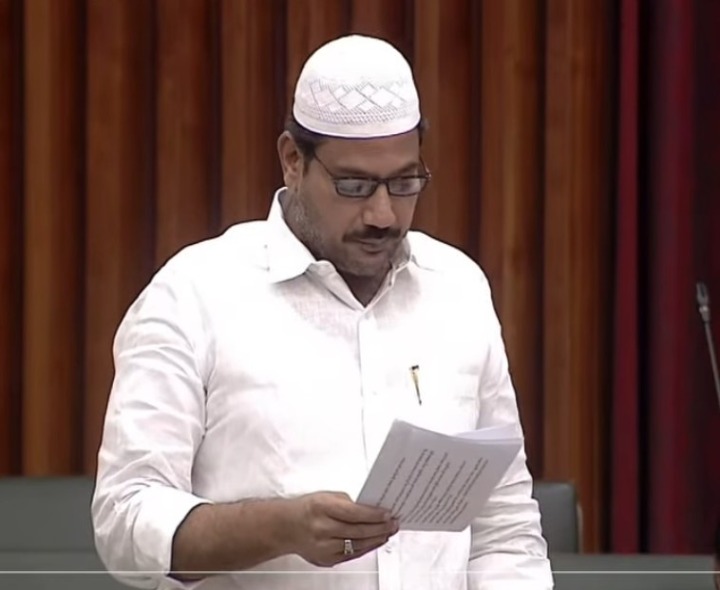 అసెంబ్లీలో మైనారిటీల గళం వినిపించిన MLA