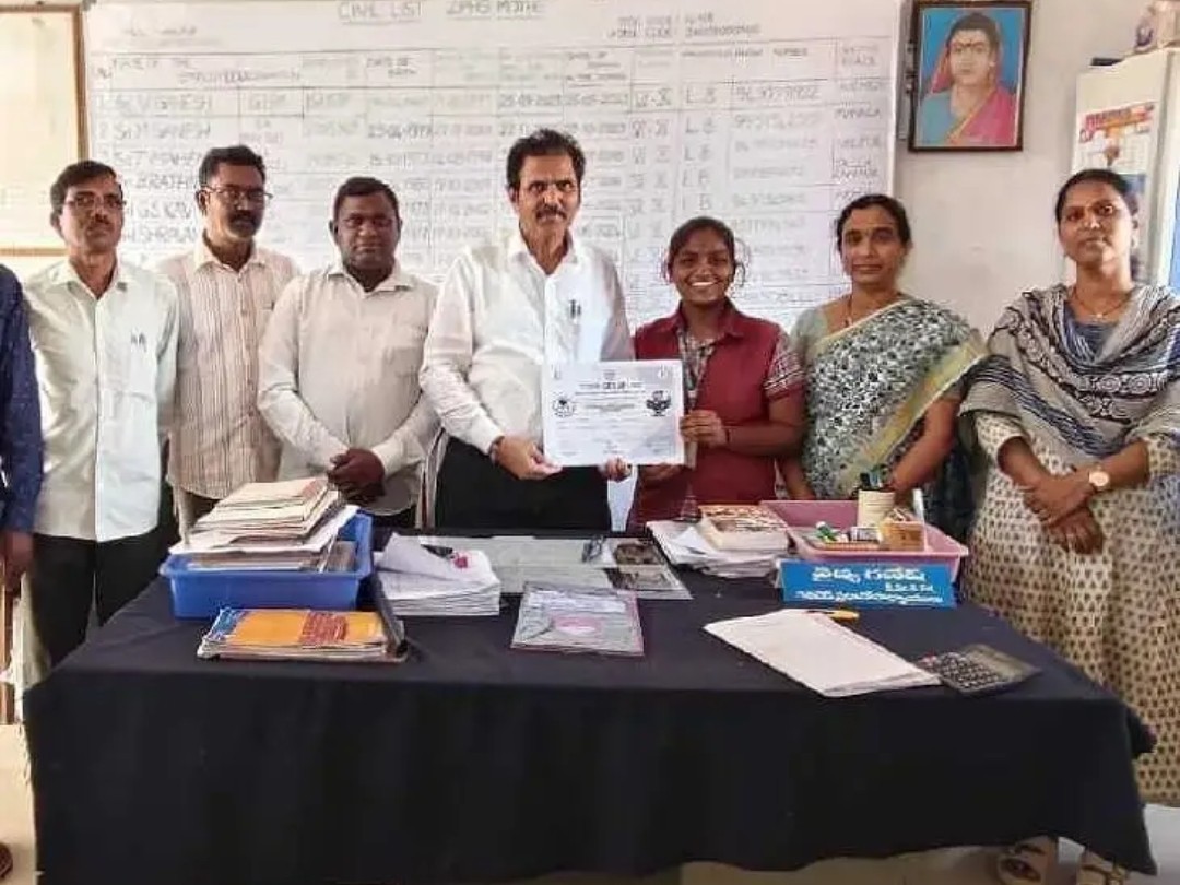 సీఎం రాష్ట్రస్థాయి కబడ్డీ పోటీల్లో విద్యార్థిని ప్రతిభ