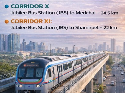 శామీర్ పేట మెట్రో.. కేంద్ర అనుమతి కోసం ఎదురుచూపులు..!