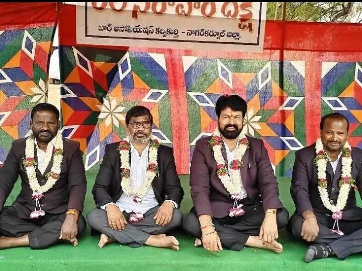 కల్వకుర్తిలో న్యాయవాదుల రిలే నిరాహార దీక్ష