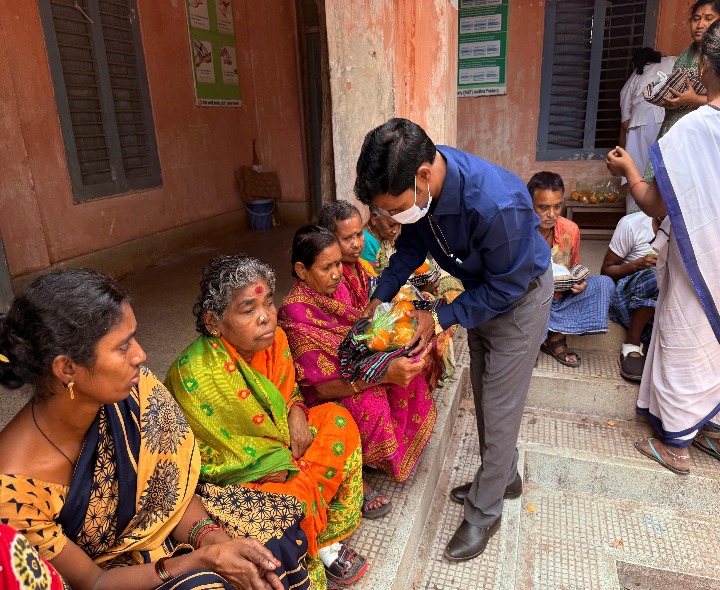 పొగిరి కుష్ఠు ఆసుపత్రిలో సేవా కార్యక్రమం