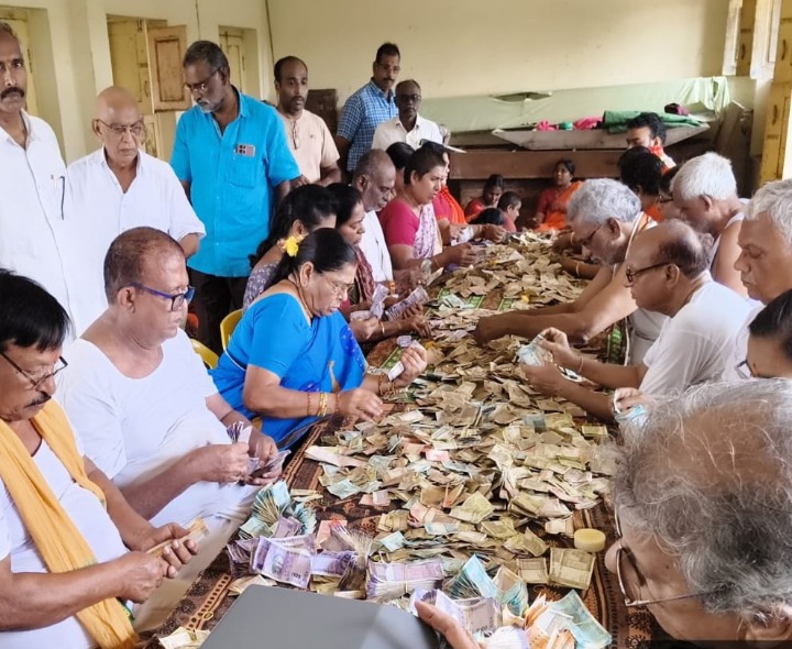 శ్రీ ప్రసన్న వెంకటేశ్వర స్వామి హుండీ లెక్కింపు