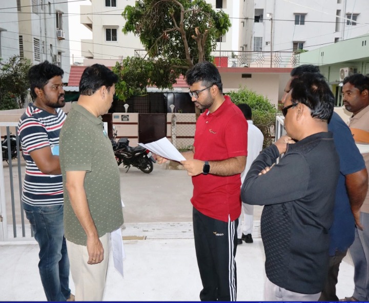 డొంక రోడ్డులో పార్కు ఏర్పాటుకు మున్సిపల్ కమిషనర్ కసరత్తు