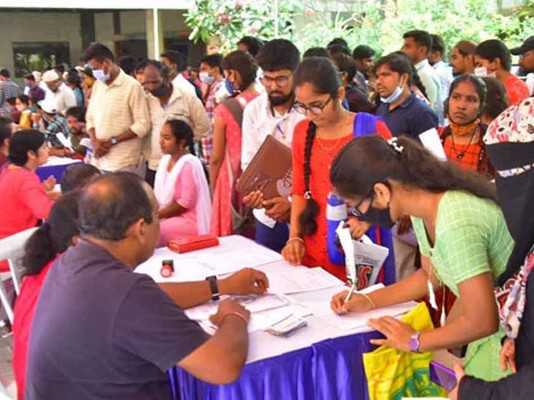 జిల్లాలో మెగా జాబ్ మేళా..!