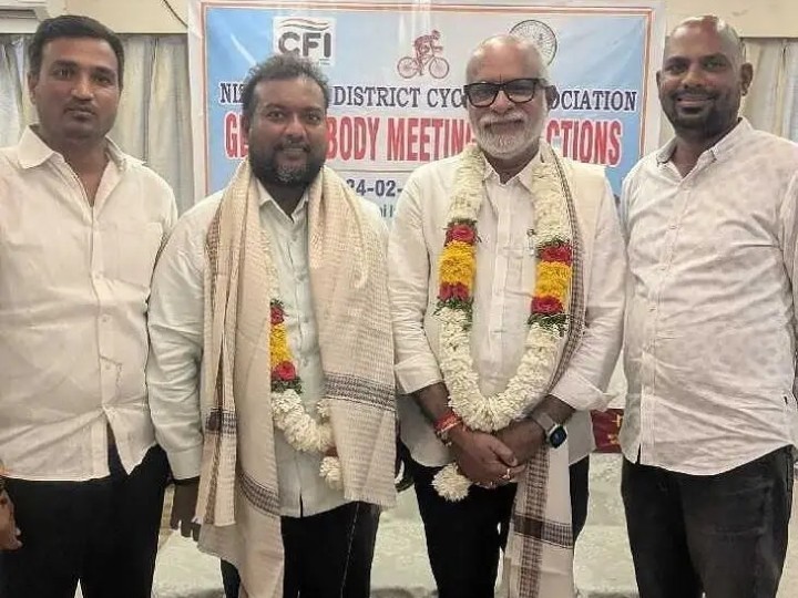 జిల్లా సైక్లింగ్ అసోసియేషన్ నూతన కార్యవర్గం ఎన్నిక